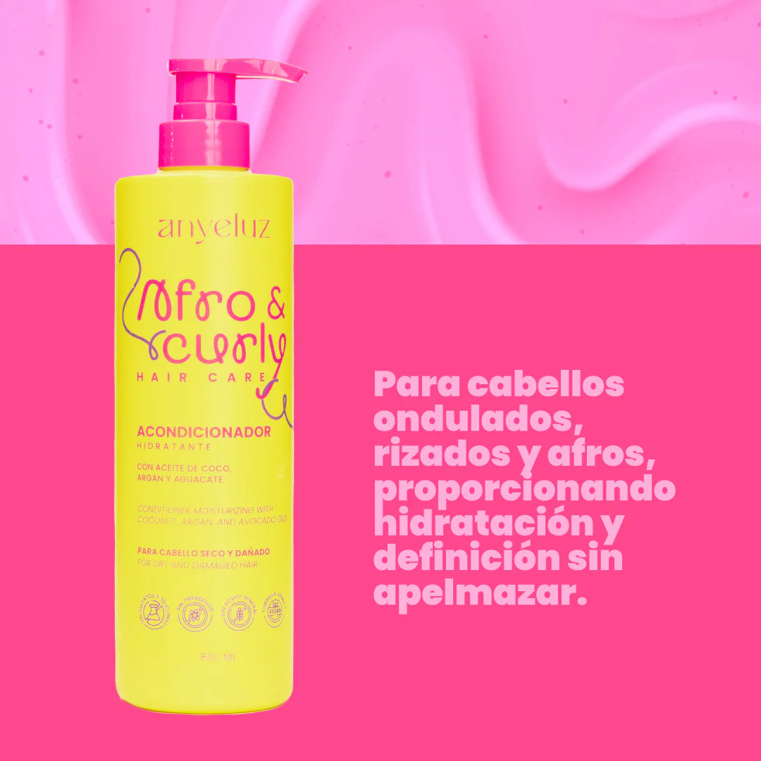 ACONDICIONADOR HIDRATANTE AFRO & CURLY