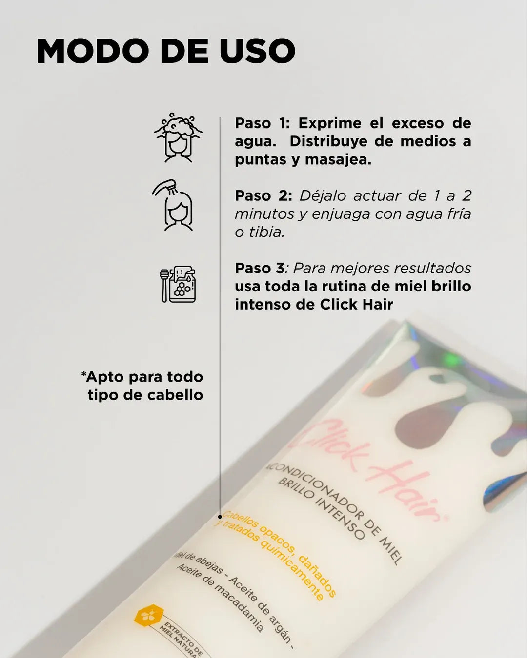 ACONDICIONADOR DE MIEL BRILLO INTENSO