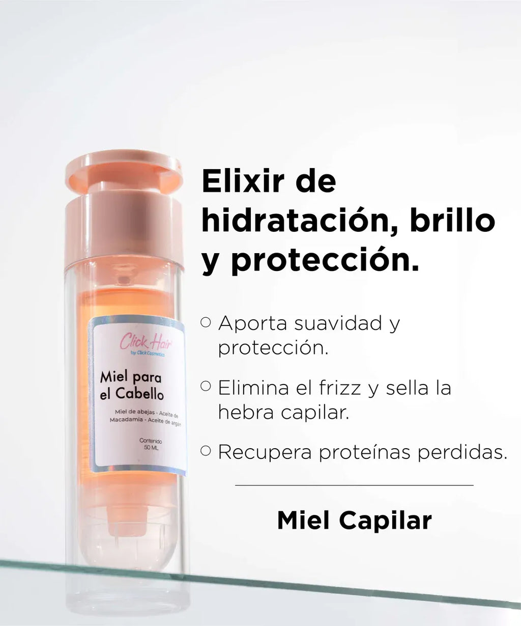 MIEL CAPILAR CON ARGÁN
