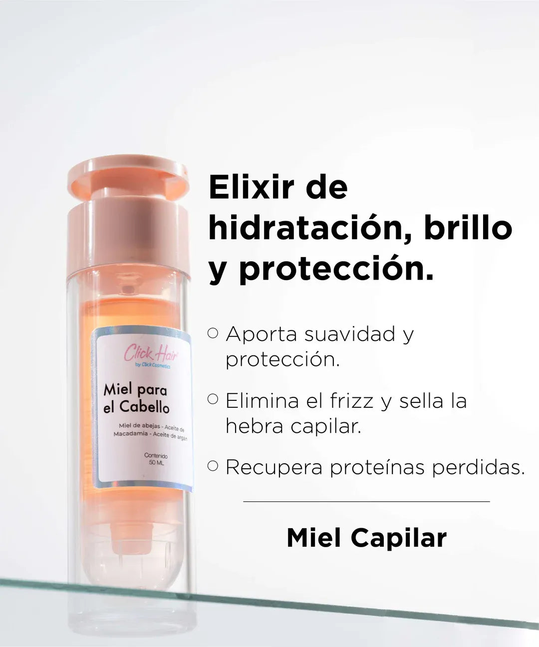 MIEL CAPILAR CON ARGÁN