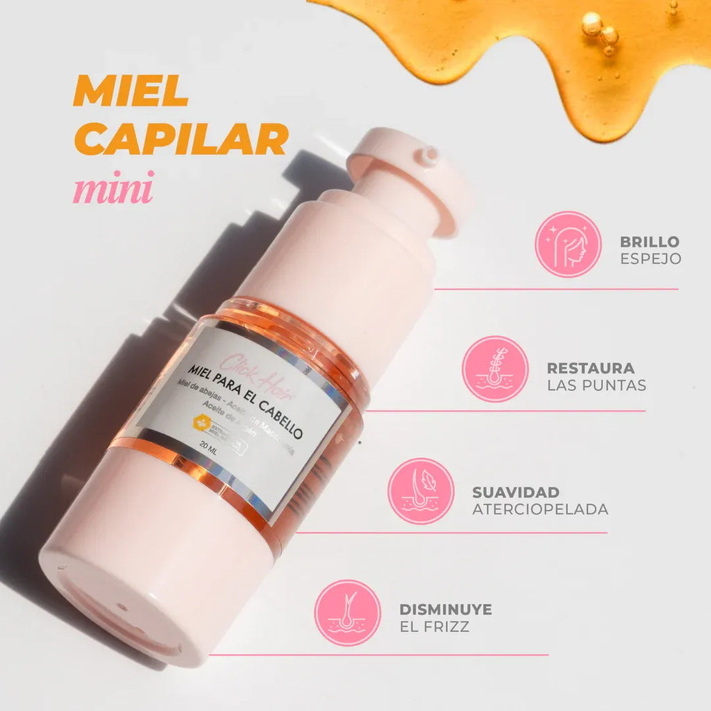 MINI MIEL CAPILAR CON ARGÁN