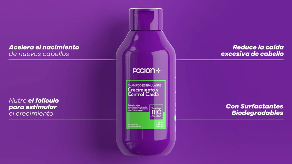 Shampoo Crecimiento y Control Caída