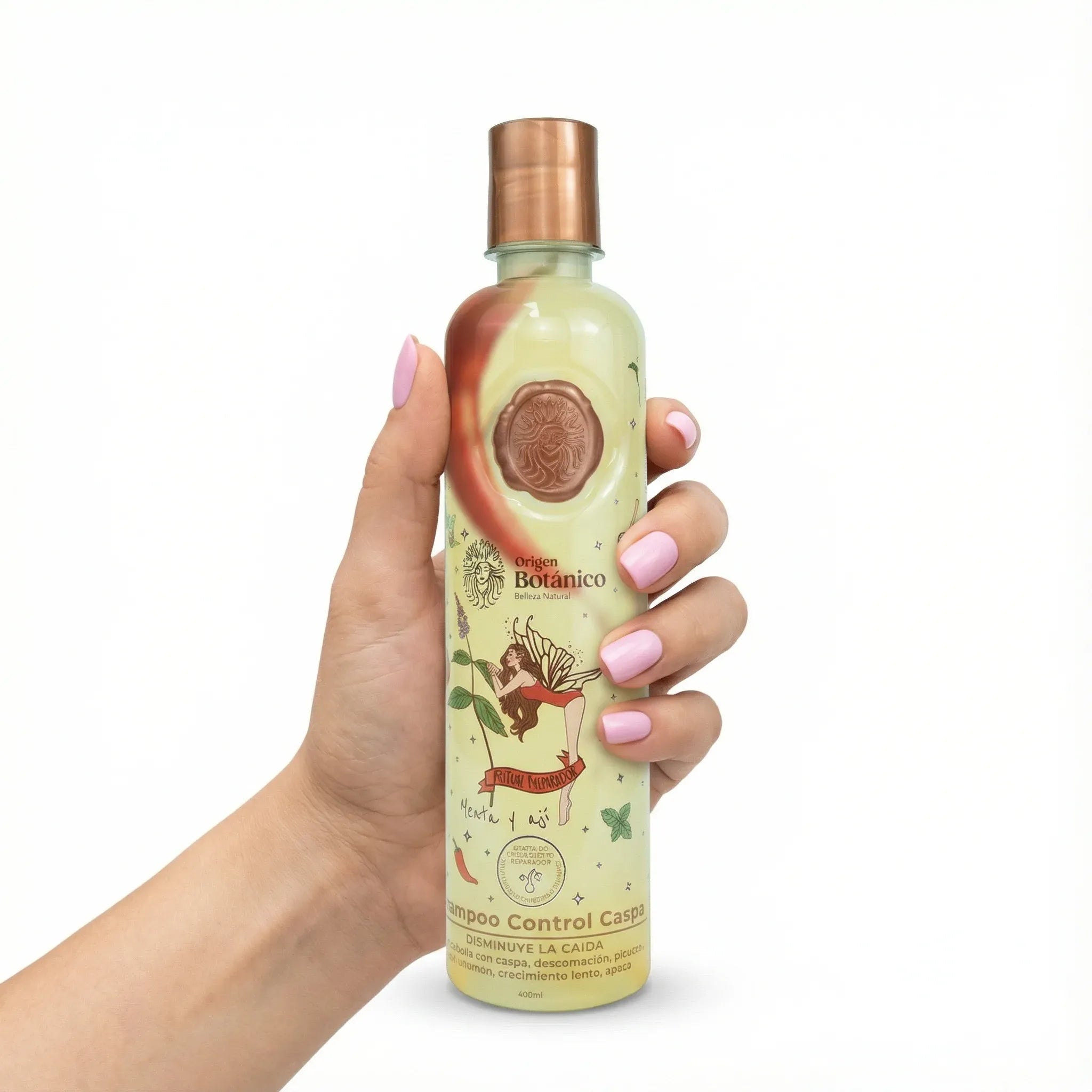 Shampoo control caspa aji menta
