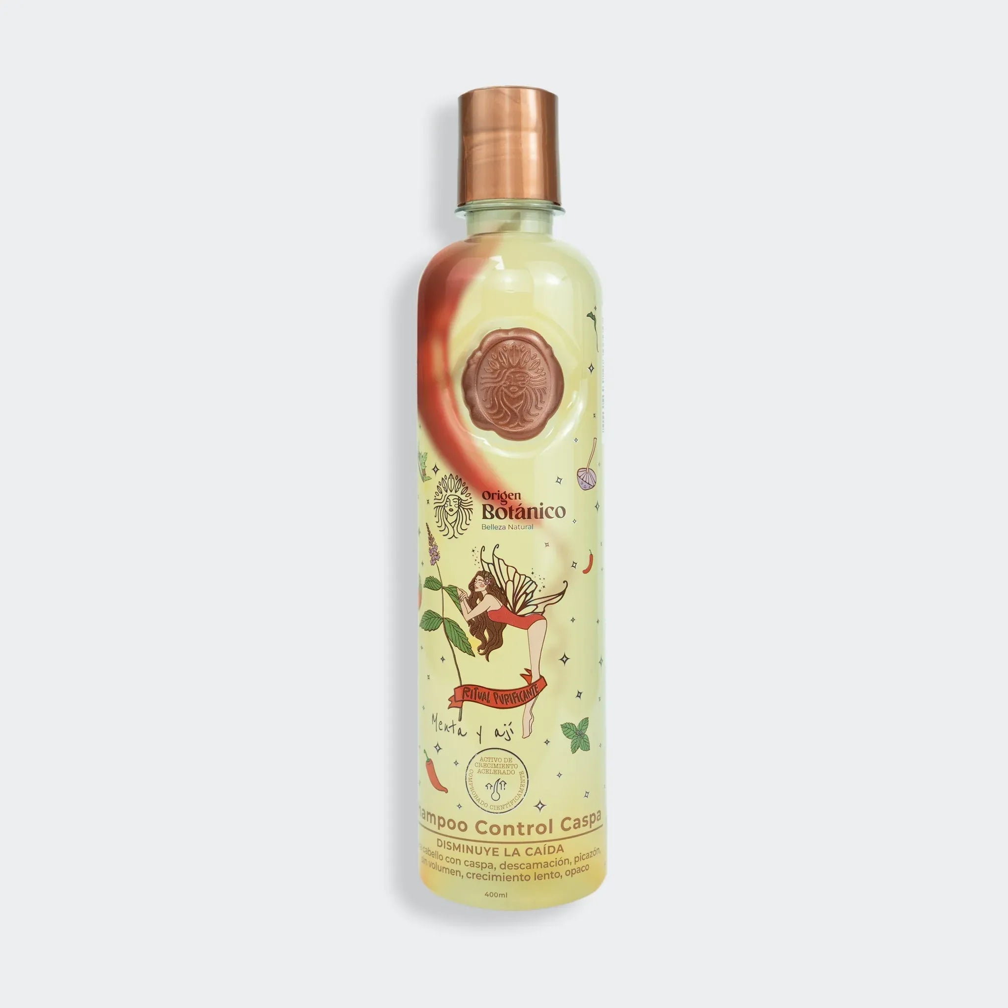 Shampoo control caspa aji menta