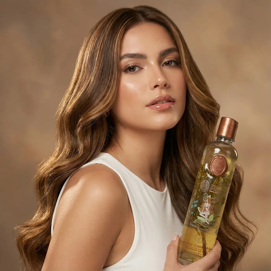 Shampoo control grasa romero y eucalipto