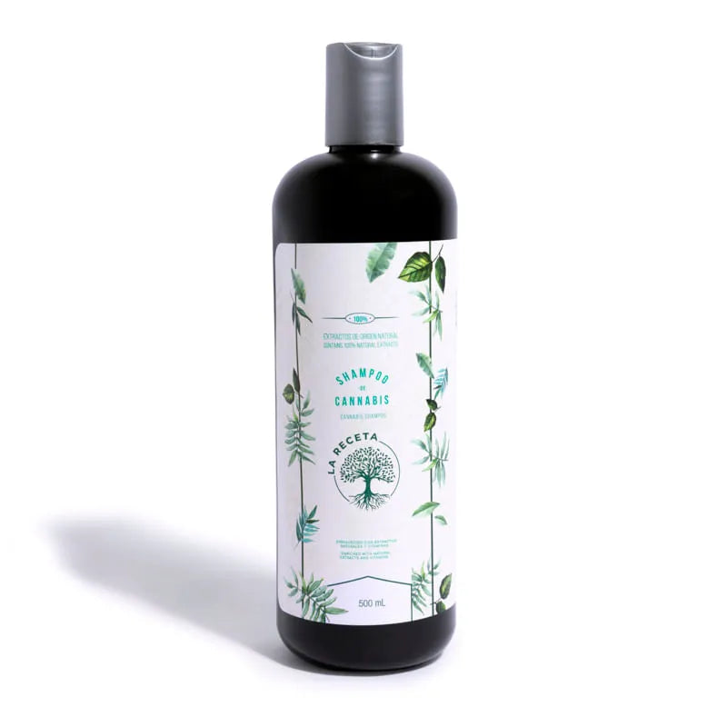 Shampoo de Argán Para Cabello Seco La Receta 500 mL