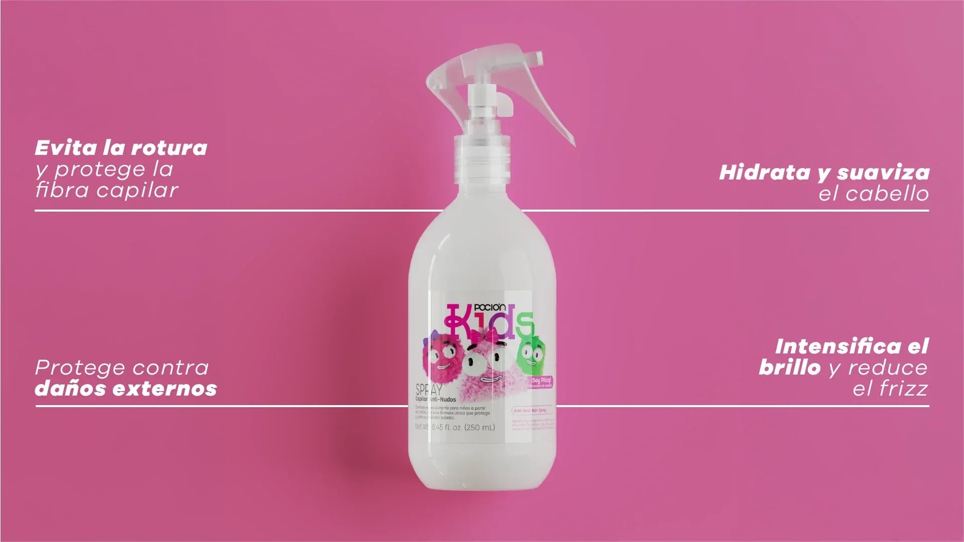 Spray Anti-Nudos Poción Kids